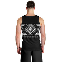 Aotearoa Atua Rehua Personalised Men Tank Top Maori God Of Healing Taniko Motifs LT14 - Polynesian Pride