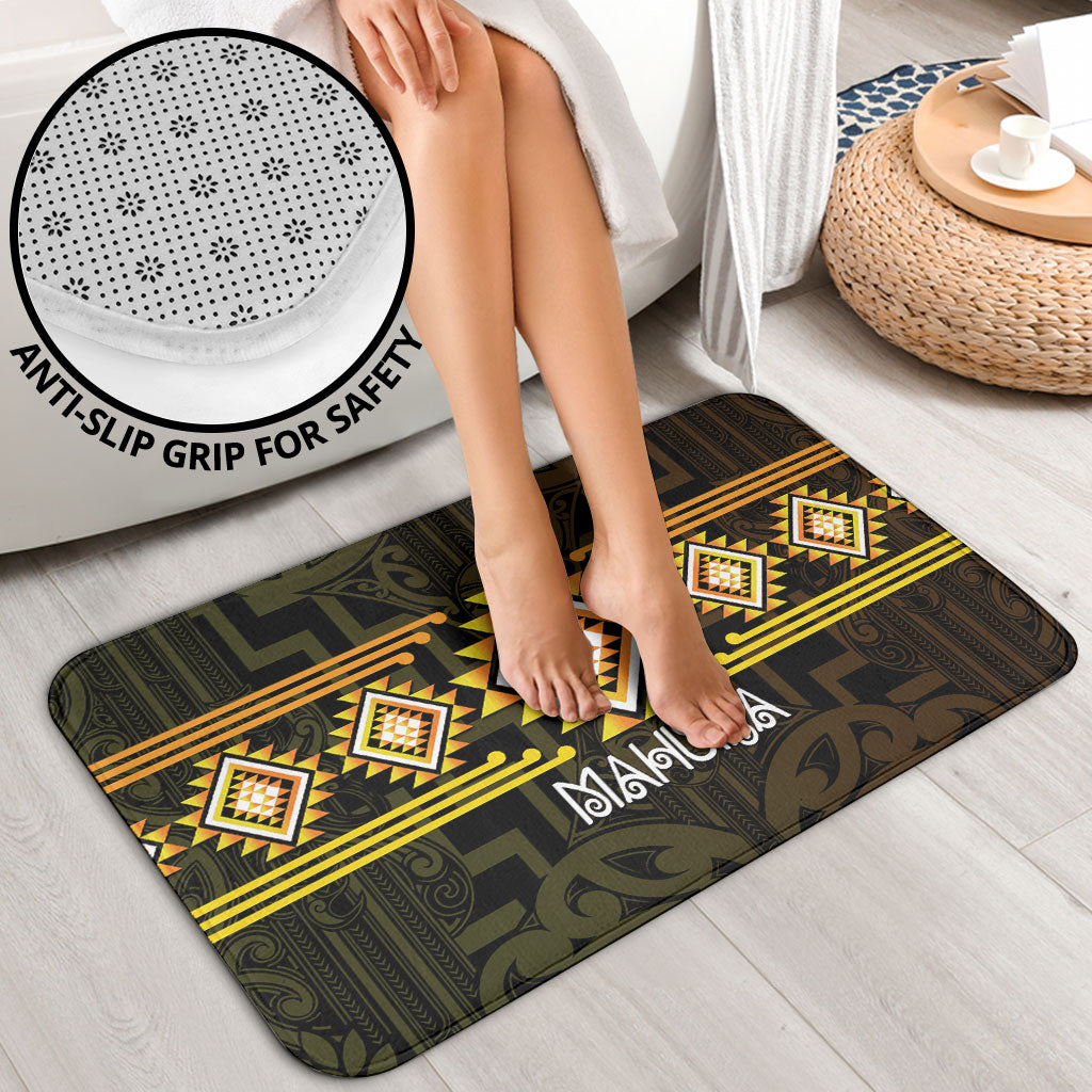 Aotearoa Atua Mahuika Bathroom Set Maori Goddess Of Fire Taniko Motifs LT14 - Polynesian Pride