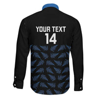 New Zealand Silver Fern Cricket Custom Family Matching Mermaid Dress and Hawaiian Shirt Black Cap T20 Version LT14 - Polynesian Pride