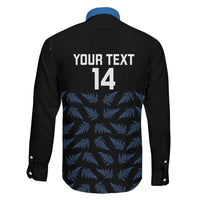 New Zealand Silver Fern Cricket Custom Family Matching Summer Maxi Dress and Hawaiian Shirt Black Cap T20 Version LT14 - Polynesian Pride