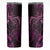Pink Aoteara Horse Racing Skinny Tumbler NZ Maori Pattern