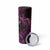 Pink Aoteara Horse Racing Skinny Tumbler NZ Maori Pattern