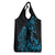 Blue Aoteara Horse Racing Grocery Bag NZ Maori Pattern