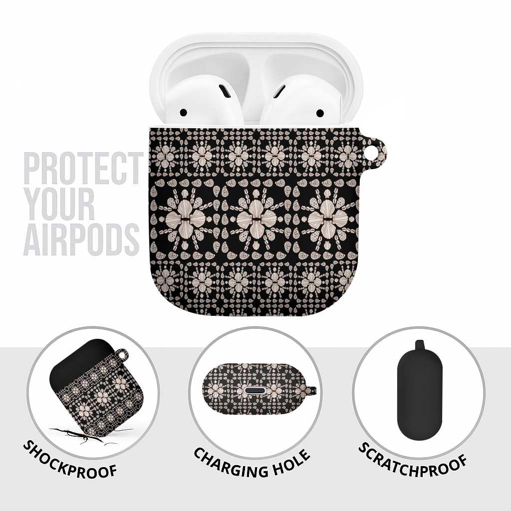 Aloha Hawaii Shell Quilt AirPods Case Seamless Style - Polynesian Pride
