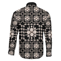 Aloha Hawaii Shell Quilt Family Matching Puletasi and Hawaiian Shirt Seamless Style - Polynesian Pride