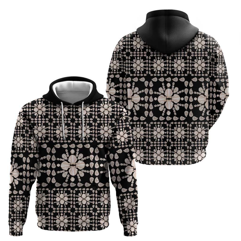 Aloha Hawaii Shell Quilt Hoodie Seamless Style - Polynesian Pride