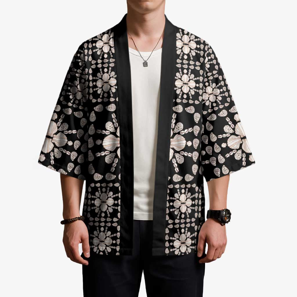 Aloha Hawaii Shell Quilt Kimono Seamless Style - Polynesian Pride