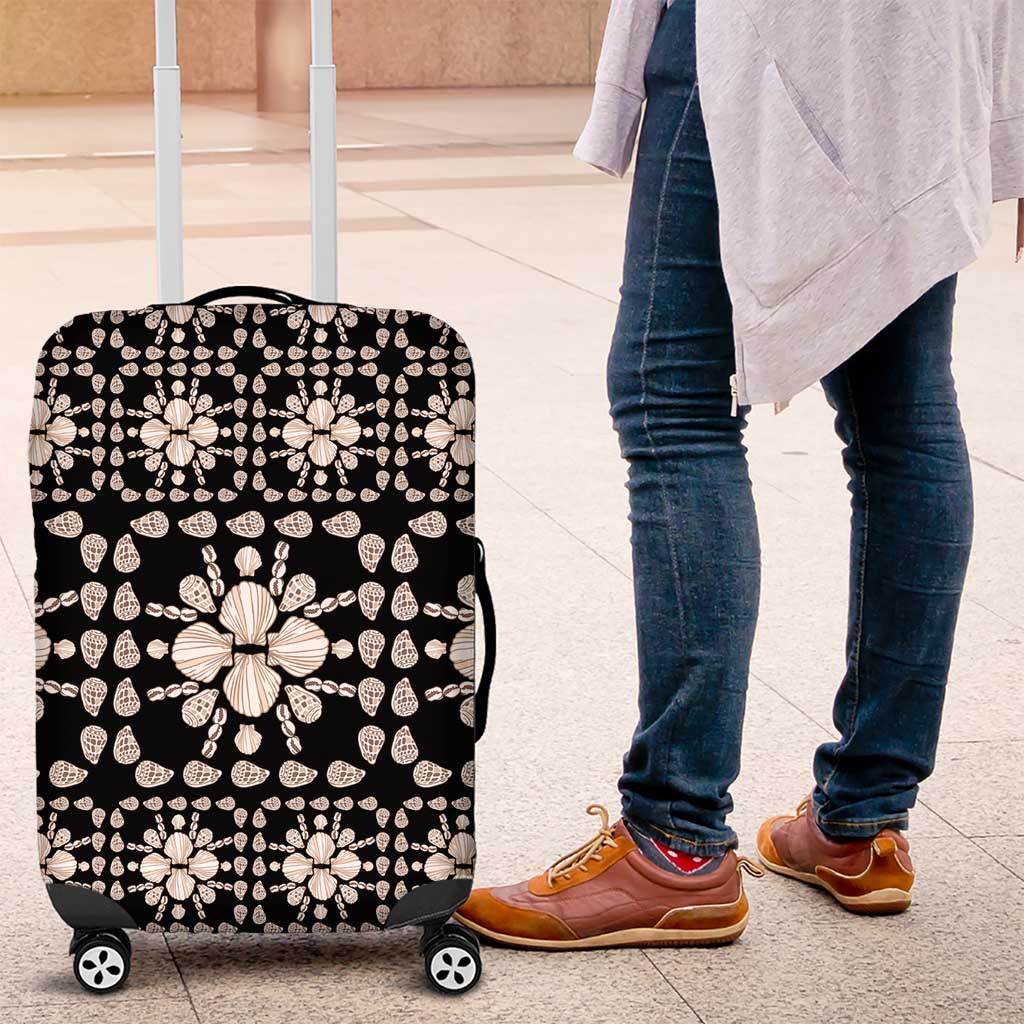 Aloha Hawaii Shell Quilt Luggage Cover Seamless Style - Polynesian Pride