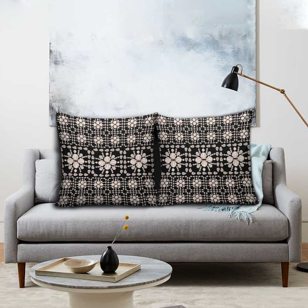 Aloha Hawaii Shell Quilt Pillow Cover Seamless Style - Polynesian Pride
