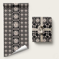 Aloha Hawaii Shell Quilt Wrapping Paper Seamless Style - Polynesian Pride