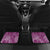 Pink Polynesian Tribal Frangipani Tropical Vibe Car Mats