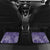 Violet Polynesian Tribal Frangipani Tropical Vibe Car Mats