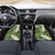 Green Polynesian Tribal Frangipani Tropical Vibe Car Mats