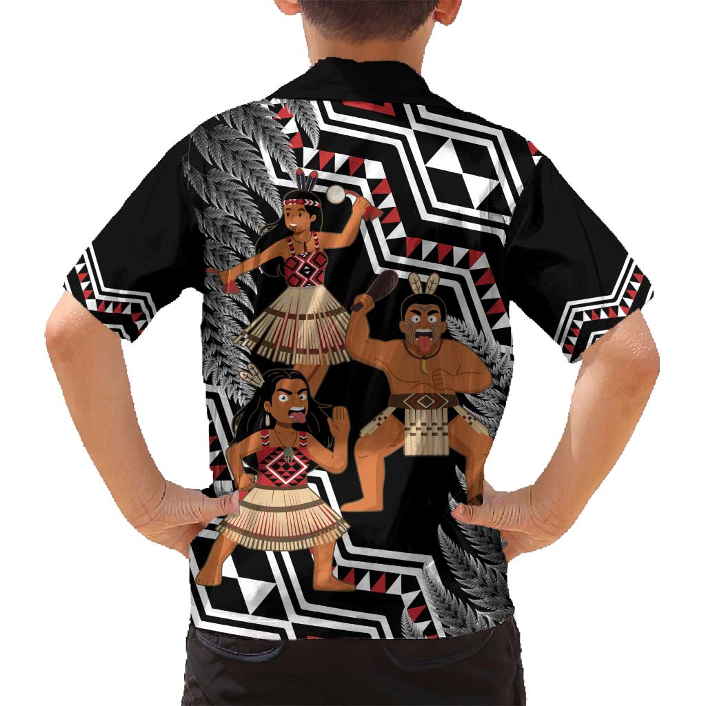 Aotearoa Kapa Haka Family Matching Off Shoulder Maxi Dress and Hawaiian Shirt 2025 Festival - Traditional Maori Dance LT14 - Polynesian Pride