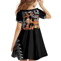 Aotearoa Kapa Haka Family Matching Off Shoulder Maxi Dress and Hawaiian Shirt 2025 Festival - Traditional Maori Dance LT14 - Polynesian Pride
