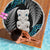 Aotearoa Taniko Paua Shell With Hei Tiki Beach Blanket