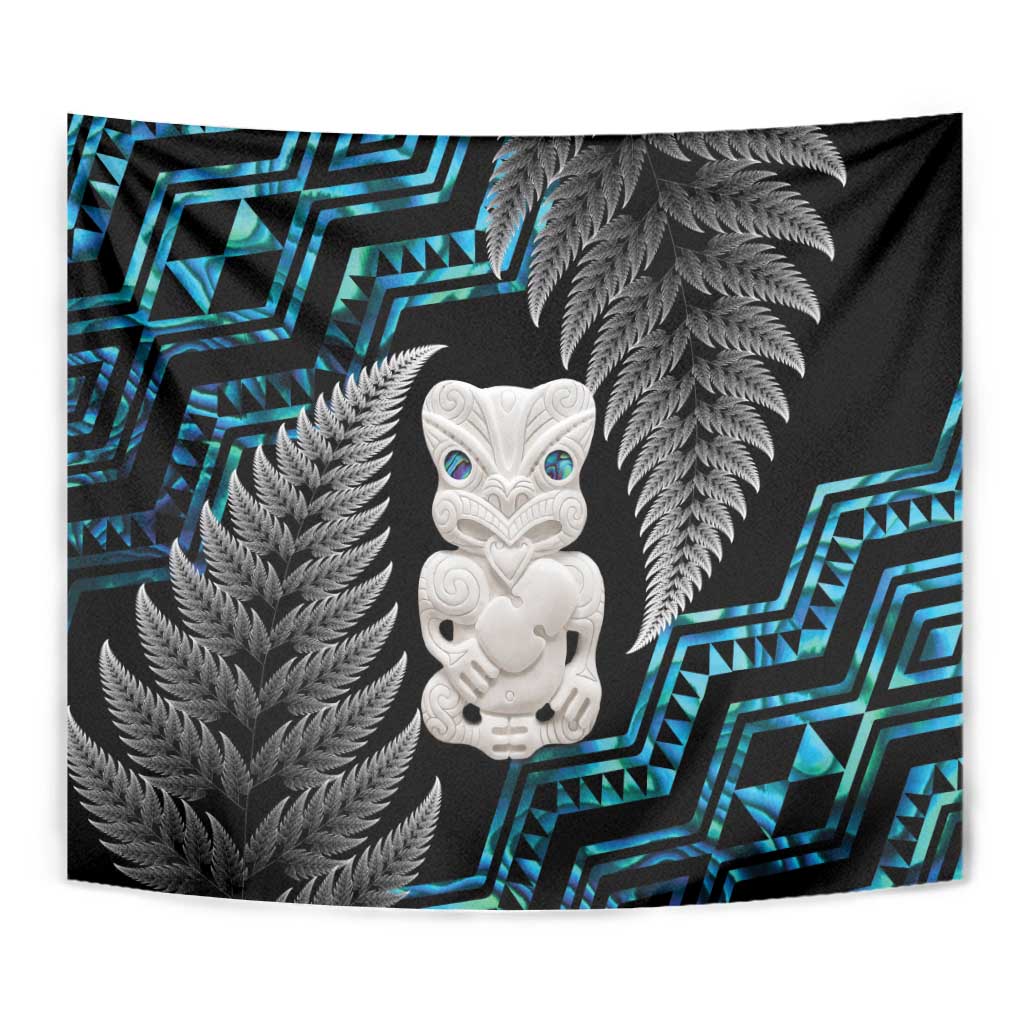 Aotearoa Taniko Paua Shell With Hei Tiki Tapestry LT14 - Polynesian Pride