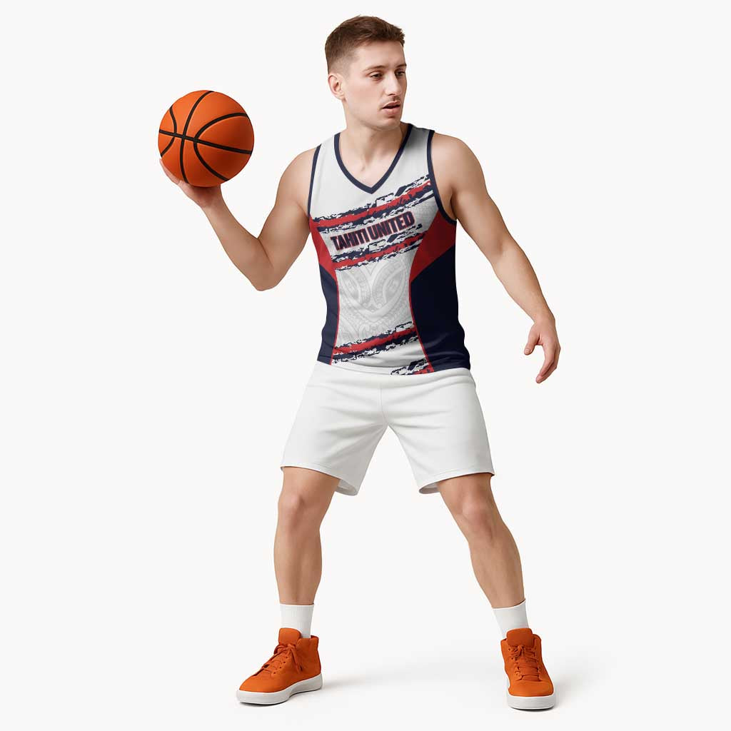 AS Venus Tahiti Football Custom Basketball Jersey Go Champions Polynesian Pattern
