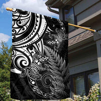 New Zealand Lizard Garden Flag Silver Fern Aotearoa Maori LT14 - Polynesian Pride