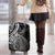 New Zealand Lizard Luggage Cover Silver Fern Aotearoa Maori