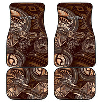 Personalised Polynesia Zodiac Capricorn Car Mats Galaxy Polynesian Pattern Chest Tattoo Style