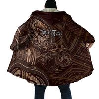 Personalised Polynesia Zodiac Capricorn Cloak Galaxy Polynesian Pattern Chest Tattoo Style