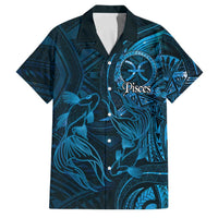 Personalised Polynesia Zodiac Pisces Family Matching Tank Maxi Dress and Hawaiian Shirt Galaxy Polynesian Pattern Chest Tattoo Style