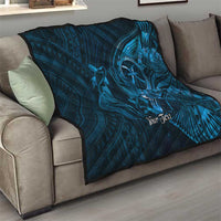 Personalised Polynesia Zodiac Pisces Quilt Galaxy Polynesian Pattern Chest Tattoo Style