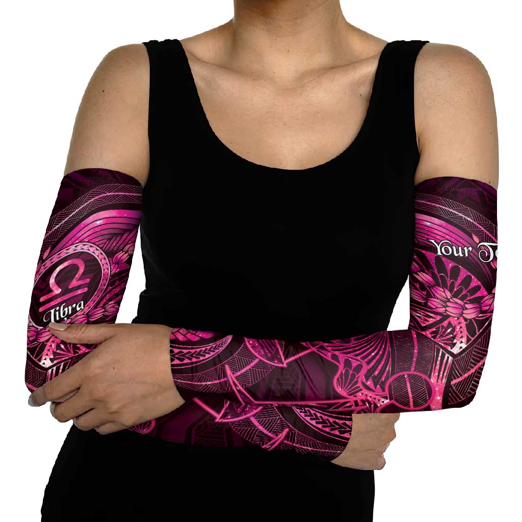 Personalised Polynesia Zodiac Libra Arm Sleeves Galaxy Polynesian Pattern Chest Tattoo Style