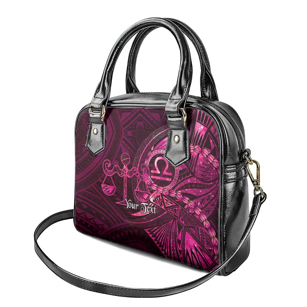 Personalised Polynesia Zodiac Libra Shoulder Handbag Galaxy Polynesian Pattern Chest Tattoo Style
