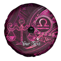 Personalised Polynesia Zodiac Libra Spare Tire Cover Galaxy Polynesian Pattern Chest Tattoo Style