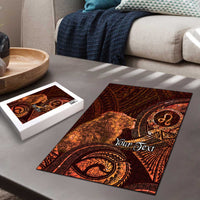 Personalised Polynesia Zodiac Leo Puzzle Galaxy Polynesian Pattern Chest Tattoo Style