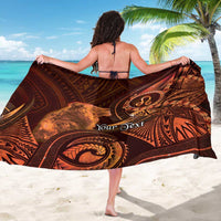 Personalised Polynesia Zodiac Leo Sarong Galaxy Polynesian Pattern Chest Tattoo Style