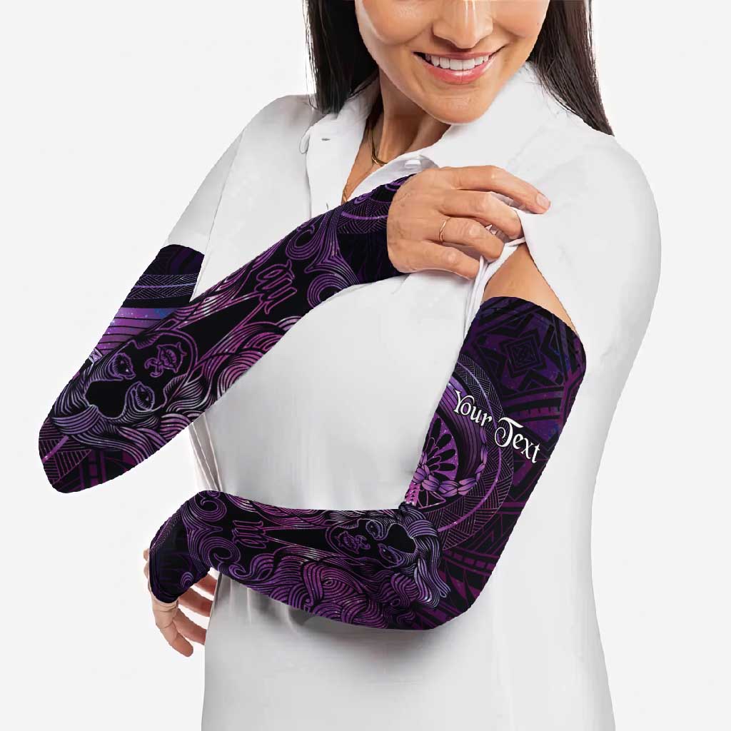 Personalised Polynesia Zodiac Virgo Arm Sleeves Galaxy Polynesian Pattern Chest Tattoo Style