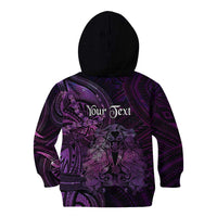 Personalised Polynesia Zodiac Virgo Kid Hoodie Galaxy Polynesian Pattern Chest Tattoo Style
