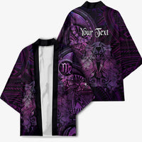 Personalised Polynesia Zodiac Virgo Kimono Galaxy Polynesian Pattern Chest Tattoo Style