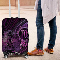 Personalised Polynesia Zodiac Virgo Luggage Cover Galaxy Polynesian Pattern Chest Tattoo Style