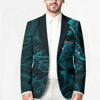 Personalised Polynesia Zodiac Sagittarius Blazer Galaxy Polynesian Pattern Chest Tattoo Style