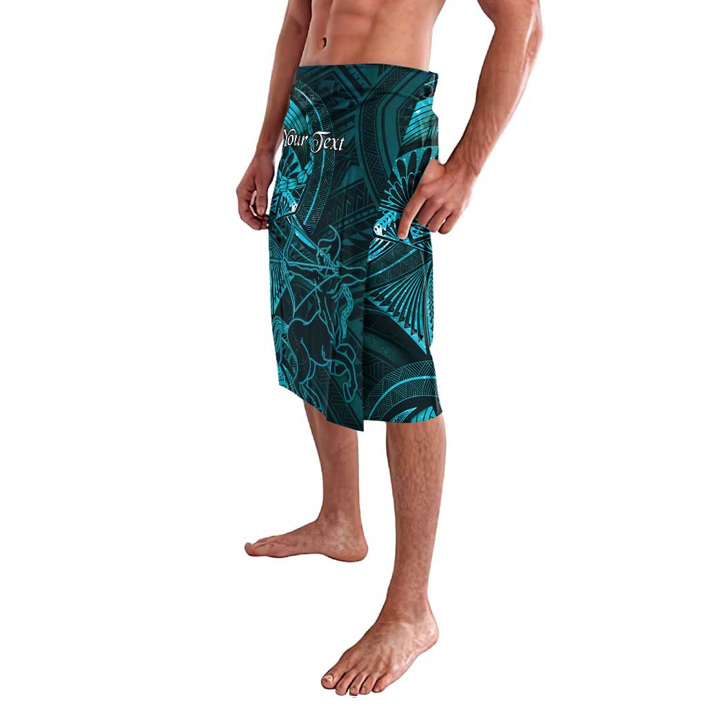 Personalised Polynesia Zodiac Sagittarius Lavalava Galaxy Polynesian Pattern Chest Tattoo Style
