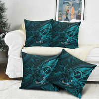Personalised Polynesia Zodiac Sagittarius Pillow Cover Galaxy Polynesian Pattern Chest Tattoo Style