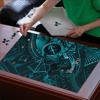 Personalised Polynesia Zodiac Sagittarius Puzzle Galaxy Polynesian Pattern Chest Tattoo Style