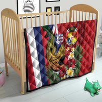 Hawaii And Tonga Quilt Shark Tattoo With Tongan Coat Of Arms