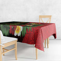 Hawaii And Tonga Tablecloth King Kamehameha Tribal Ngatu Pattern