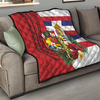 Hawaii And Tonga Quilt King Kalakaua Tribal Gecko Tongan Ngatu