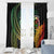 Personalised Vanuatu Independence Day Window Curtain July 30 Pig Tusk Long God Yumi Stanap