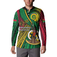 Halo Vanuatu Button Sweatshirt Happy 45th Independence Anniversary
