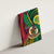Halo Vanuatu Canvas Wall Art Happy 45th Independence Anniversary