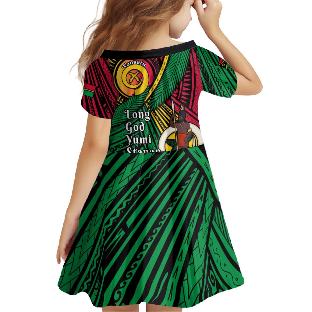 Halo Vanuatu Family Matching Tank Maxi Dress and Hawaiian Shirt Happy 45th Independence Anniversary LT14 - Polynesian Pride