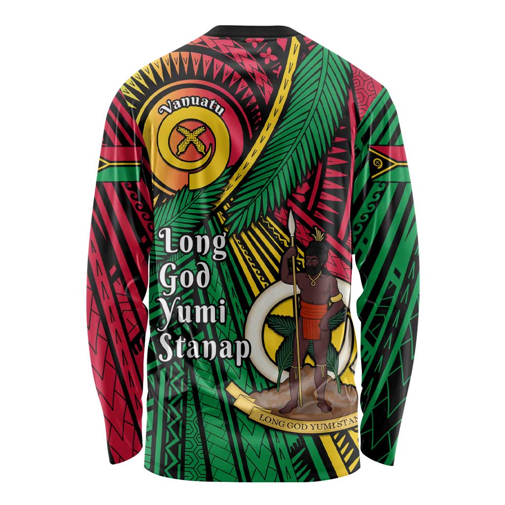 Halo Vanuatu Long Sleeve Shirt Happy 45th Independence Anniversary
