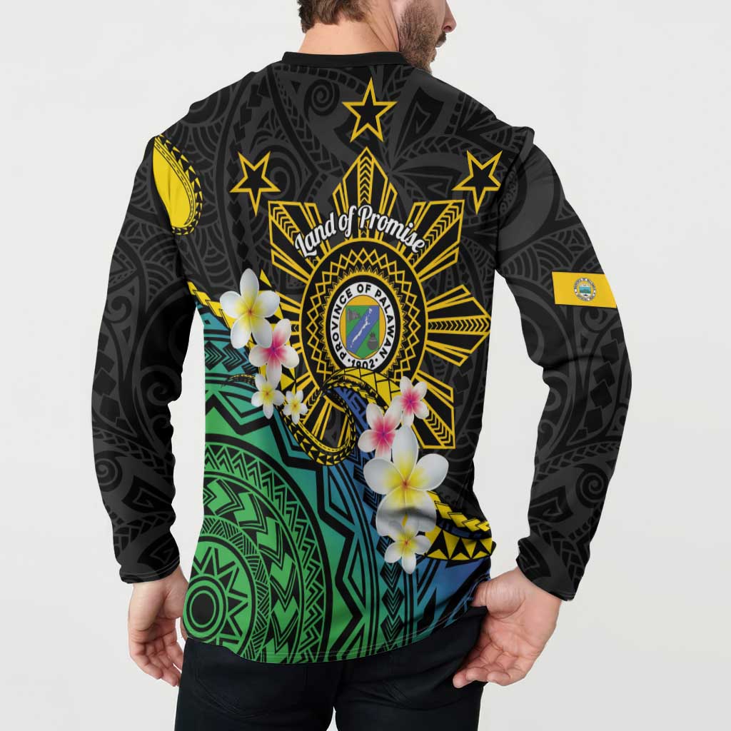 Lalawigan ng Palawan Button Sweatshirt Philippines Province Land of Promise